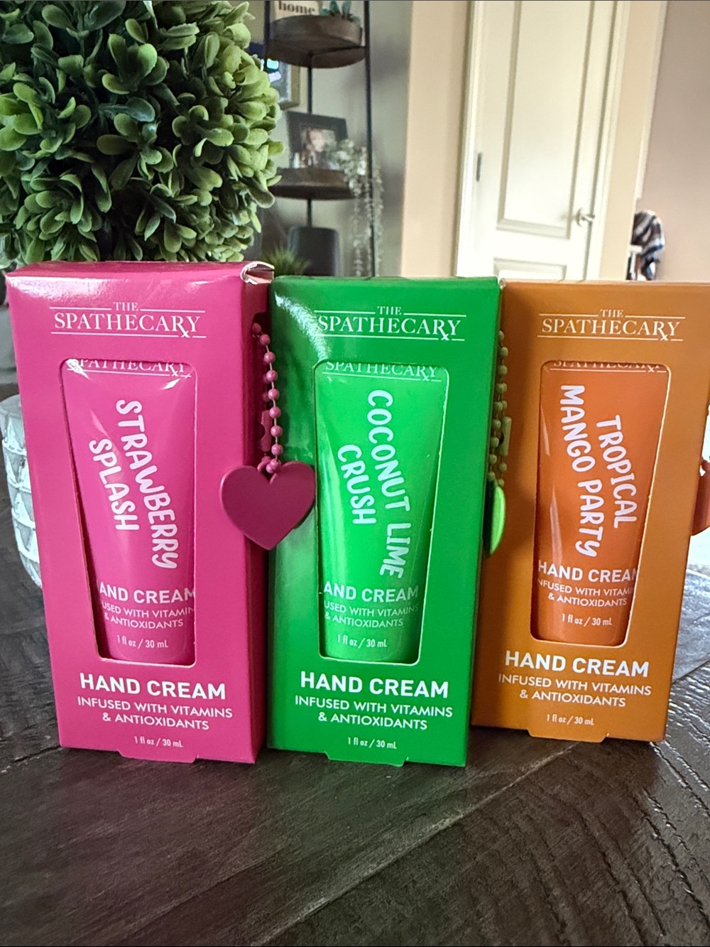The Spathecary Hand Cream Trio Infused with Vitamins and Antioxidants